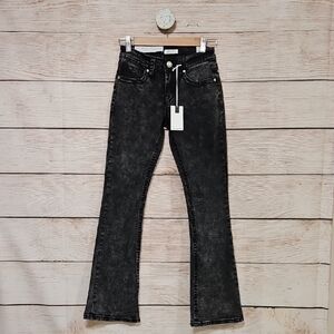 NWT Fire And Rain Women's Comfort Denim Bootcut Low Rise Black Jeans 5